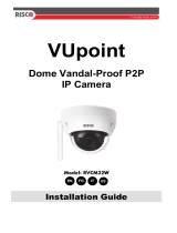 Risco VUpoint RVCM32W Guía de instalación