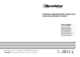 Roadstar CDR-4208MP/SL El manual del propietario