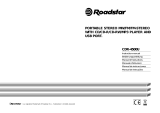 Roadstar CDR-4500U Manual de usuario