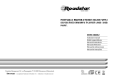 Roadstar CDR-4550U El manual del propietario