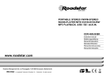 Roadstar CDR-485US BK El manual del propietario