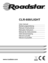 Roadstar CLR-600/LIGHT Manual de usuario
