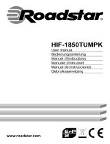 Roadstar HIF-1850TUMPK Manual de usuario