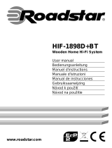 Roadstar HIF-1898D+BT Manual de usuario