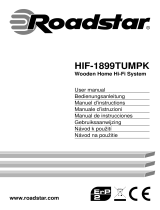 Roadstar HIF-1899TUMPK Manual de usuario