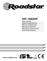 Roadstar HIF-1902HP Manual de usuario