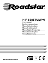 Roadstar HIF-8888TUMPN Manual de usuario