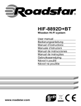Roadstar HIF-8892D+BT Manual de usuario