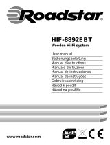 Roadstar HIF-8892EBT Manual de usuario
