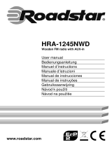 Roadstar HRA-1245NWD Manual de usuario