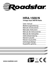 Roadstar HRA-1500/N Manual de usuario