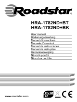 Roadstar HRA-1782ND+BT Manual de usuario