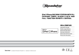 Roadstar HRA-250IP/WH Manual de usuario