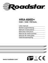 Roadstar HRA-600D+ Manual de usuario