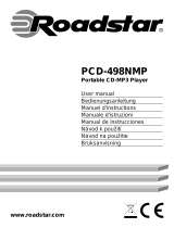 Roadstar PCD-498NMP/BK Manual de usuario