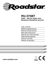Roadstar RU-375BT Manual de usuario