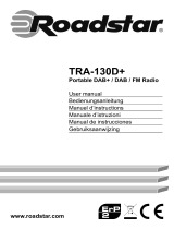 Roadstar TRA-130D+ Manual de usuario