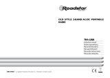 Roadstar TRA-1958 Manual de usuario