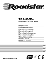 Roadstar TRA-886D+/BK Manual de usuario