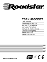 Roadstar TSPK-990CDBT Manual de usuario