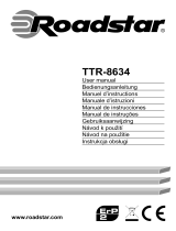 Roadstar TTR-8634 Manual de usuario