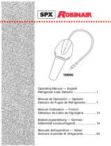 Robinair 16600 Manual de usuario