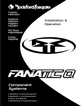 Rockford Fosgate 3-Way FNQ3146 Manual de usuario