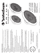 Rockford Fosgate R1653 Manual de usuario