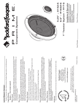 Rockford Fosgate R1T-S Manual de usuario