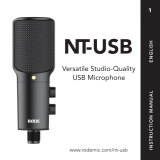 RODE Microphones NT-USB Manual de usuario