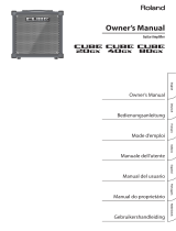 Sony CUBE 40GX El manual del propietario