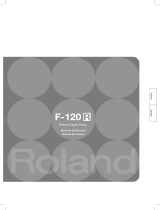 Roland F-120R Manual de usuario