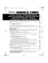 Roland MOBILE CUBE Manual de usuario