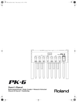 Roland PK-6 El manual del propietario