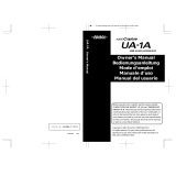 Edirol EDIROL AUDIOCapture UA-1A El manual del propietario