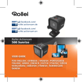 Rollei Actioncam 500 Sunrise Guía del usuario