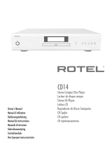 Rotel CD14 El manual del propietario