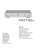 Rotel RA-10 Manual de usuario