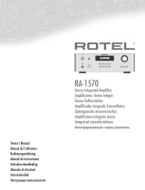 Rotel BDV066 T2 El manual del propietario