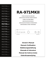 Rotel RA-971 MKII El manual del propietario
