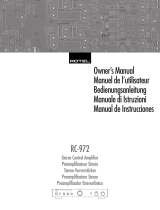 Rotel RC-972 El manual del propietario