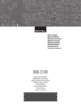 Rotel RKB-2100 Manual de usuario