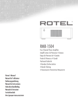 Rotel RMB-1504 El manual del propietario