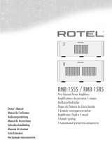 Rotel RMB-1585 El manual del propietario
