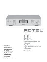 Rotel RT-12 El manual del propietario