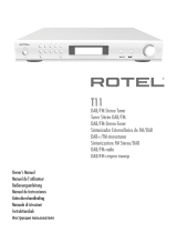 Rotel T11 El manual del propietario