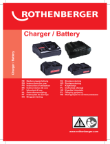 Rothenberger Battery charger RO BC14/36 Manual de usuario
