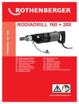Rothenberger Drill motor RODIADRILL Manual de usuario