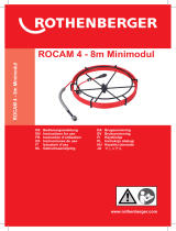 Rothenberger Minimodule ROCAM 4 Plus 8m Manual de usuario