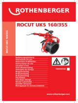 Rothenberger ROCUT UKS 160/355 Manual de usuario